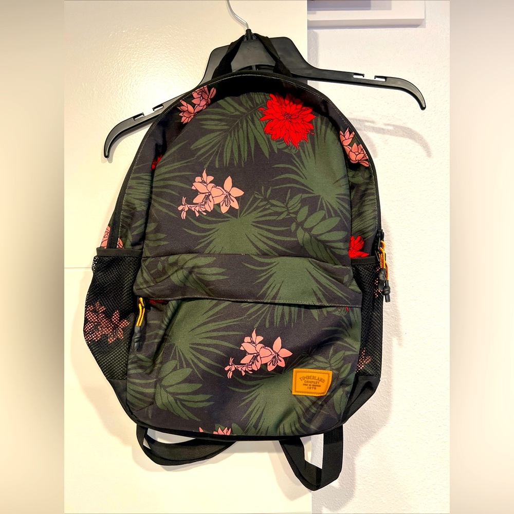 Timberland Floral Backpack - standard size - NWOT
